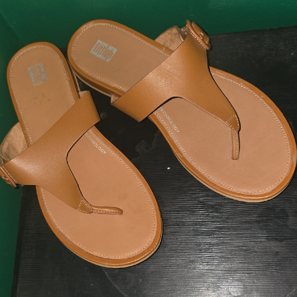 Fitflop Brown Leather Sandals